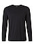 Longsleeve Tyler, Baumwolle, dunkelblau - dunkelblau