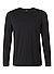 Longsleeve Tyler, Baumwolle, dunkelblau - dunkelblau