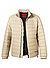 Steppjacke, Mikrofaser wasserabweisend, hellbeige - hellbeige