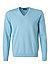 Pullover, Merinowolle extrafein, hellblau - hellblau