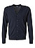 Cardigan, Merinowolle extrafein, marineblau - marine