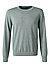 Pullover, Schurwolle, mint meliert - mint