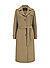 Trenchcoat MS Cosmic in weicher Woll-Melange - dunkelbeige