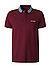 Polo-Shirt, Regular Fit, Bio Baumwoll-Piqué, bordeaux - bordeaux