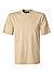 T-Shirt, Baumwolle, hellbeige - hellbeige