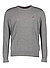 Pullover, Baumwolle, grau - grau