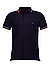Polo-Shirt, Slim Fit, Baumwoll-Piqué, nachtblau - nachtblau