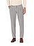 Bundfaltenhose Turin, Slim Fit, Cord, hellgrau - hellgrau