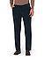 Bundfaltenhose Turin, Slim Fit, Cord, dunkelblau - dunkelblau