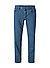 Jeans Parker, Regular Fit, Baumwol-Stretch, mittelblau - mittelblau