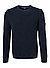 Pullover, Modern Fit, Baumwolle, tiefseeblau - tiefseeblau