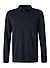 Polo-Shirt, Baumwoll-Jersey atmungsaktiv, navy - navy