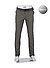 Golfhose Rookie, Regular Fit, Jersey, graubraun kariert - grau