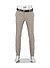 Hose Rob, Slim Fit, Baumwolle, braun meliert - braun