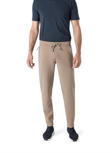 Sweatpants, Baumwolle, beige