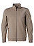 Sweatjacke, Baumwolle, beige meliert - beige