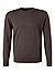 Pullover, Merinowolle extrafein, braun - braun