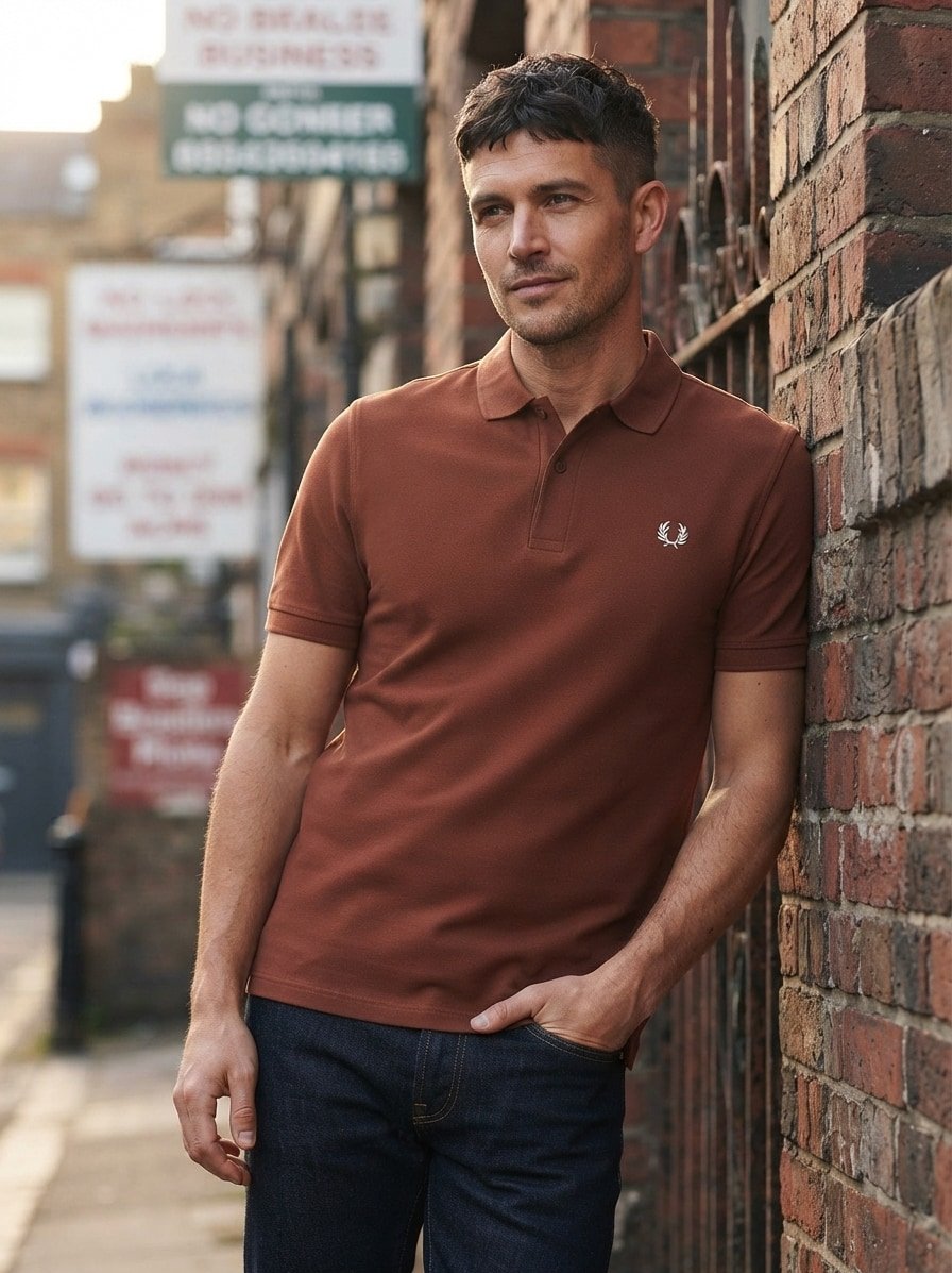 Fred Perry Polo-Shirt M6000/W52, Produktbild 3