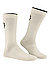 Socken, Baumwoll, creme - ecru