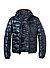 Daunenjacke, Mikrofaser wasserabweisend, navy - navy