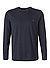 Longsleeve, Baumwolle, navy - navy