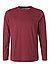 Longsleeve, Baumwolle, bordeaux - bordeaux