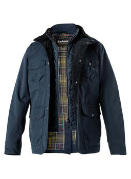 Stylingtipps Beschreibungsbild von Barbour Jacke Ogston navy MWB1086NY71