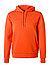 Hoodie, Baumwolle, orange - brandorange