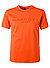 T-Shirt, Baumwolle, orange - brandorange