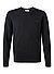 Pullover, Regular Fit, Wolle waschbar, schwarz - schwarz