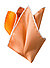 Einstecktuch, Seide, orange - orange