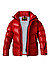 Steppjacke, Nylon sorona®, rot - rot