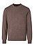 Pullover, Lammwolle, nougat meliert - nougat