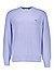 Pullover, Classic Fit, Schurwolle waschbar, hellblau - hellblau