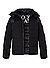 Steppjacke Joshas, Mikrofaser REPREVE®, schwarz - schwarz