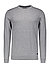 Pullover, Baumwolle, grau - grau