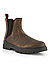 Chelsea Boots Ryan, Leder, dunkelbraun - dunkelbraun