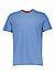 T-Shirt Tegood, Baumwolle, jeansblau - jeansblau