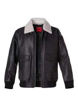 Stylingtipps Beschreibungsbild von HUGO Lederjacke Loran 50521030/001
