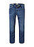 Jeans Heritage, Baumwolle T400, blau - blau