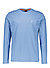 Longsleeve, Baumwolle, blau - blau