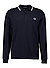 Polo-Shirt, Baumwoll-Piqué, navy - navy-weiß