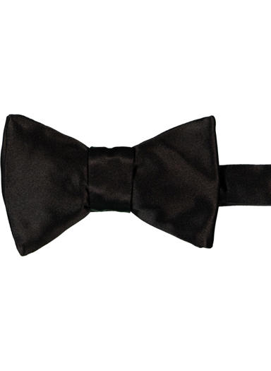 Schleife, Seide, schwarz