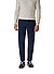 Hose, Relaxed Fit, Baumwolle, dunkelblau - dunkelblau