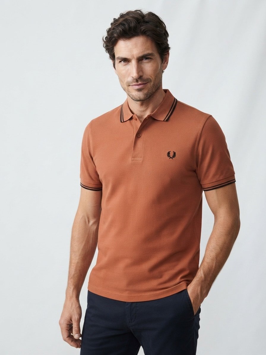 Fred Perry Polo-Shirt FPPPM3600/W94, Produktbild 2