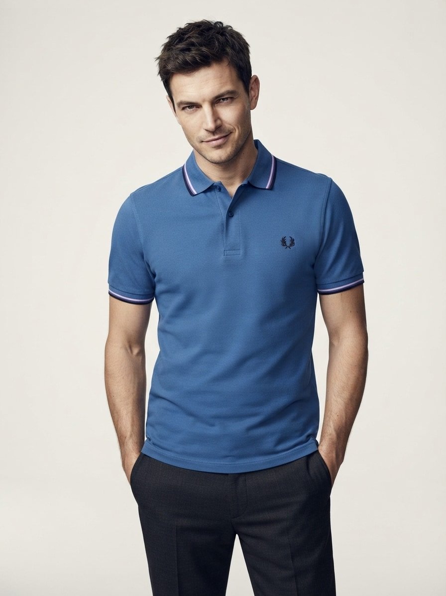 Fred Perry Polo-Shirt FPPPM3600/W98, Produktbild 2