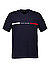 T-Shirt, Slim Fit, Baumwolle, nachtblau - nachtblau