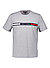 T-Shirt, Slim Fit, Baumwolle, grau - grau