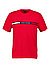 T-Shirt, Slim Fit, Baumwolle, rot - rot