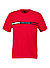 T-Shirt, Slim Fit, Baumwolle, rot - rot